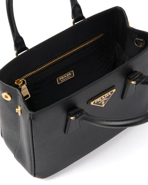 prada baby galleria leather mini tote bag|prada tote bag saffiano.